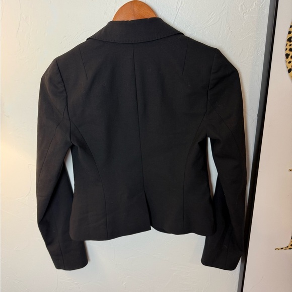 Club Monaco Women’s Black Wool Blazer size 00 - Picture 7 of 7